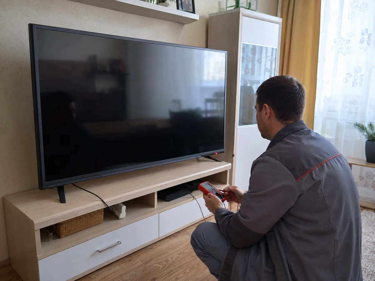 Телевизор LG не включается до ремонта блока питания